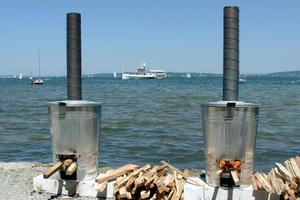 IKEA Mülleimer-Rakuofen