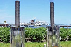 Edelstahl Wäscheeimer-Rakuofen